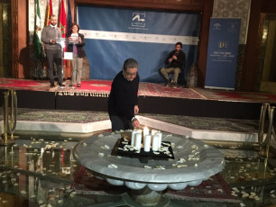 Acto en la Fundación Tres Culturas en memoria de las víctimas del Holocausto