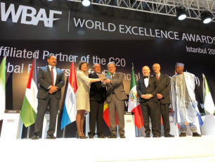 La Fundación Tres Culturas recibe el premio de WBAF