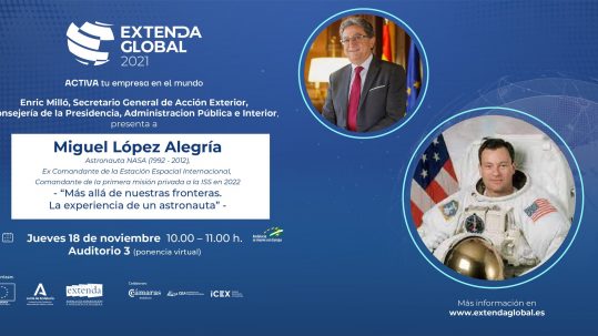 Miguel López Alegría: 우주 비행사의 경험