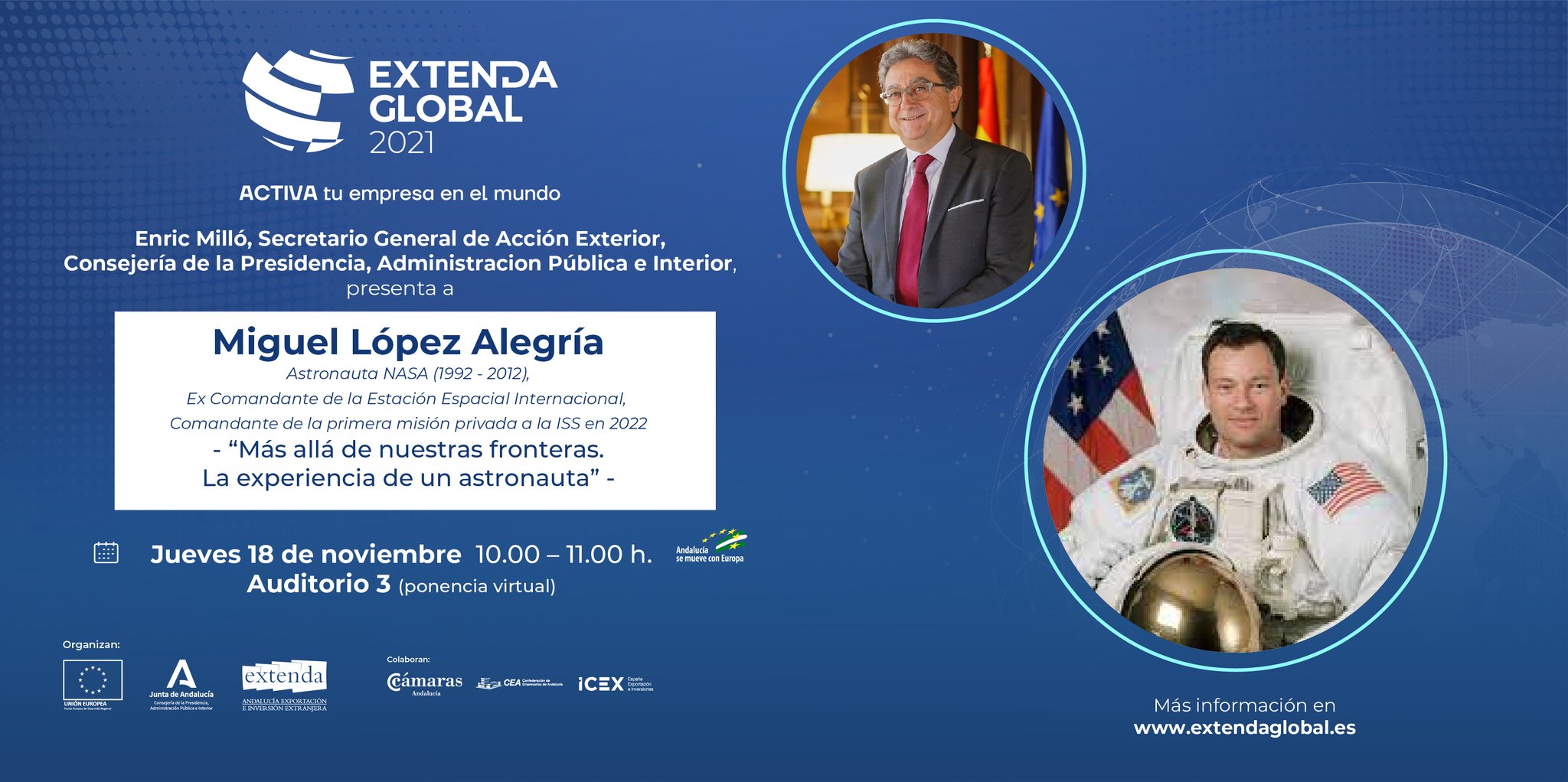 Miguel López Alegría: Experiencia de un astronauta