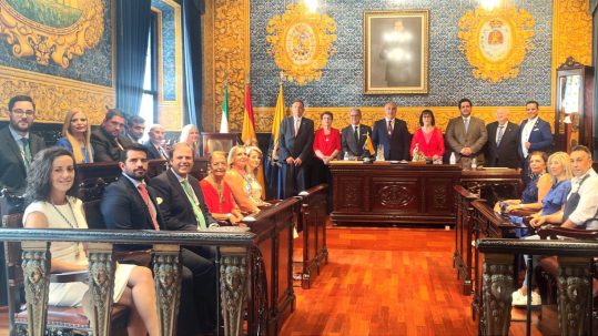 Celebración del Hermanamiento entre Algeciras y la Casa de Andalucía en Barcelona
