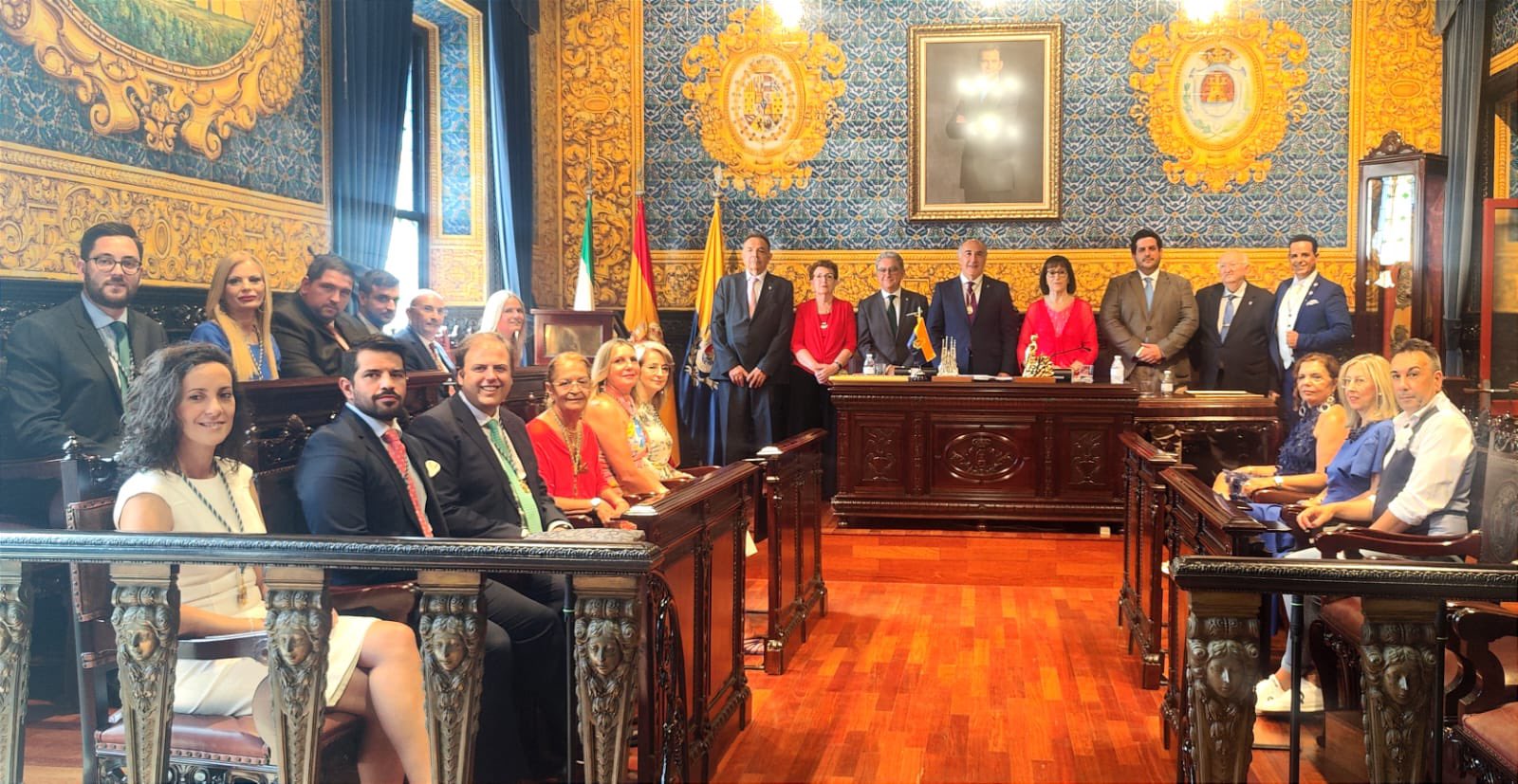 Celebración del Hermanamiento entre Algeciras y la Casa de Andalucía en Barcelona