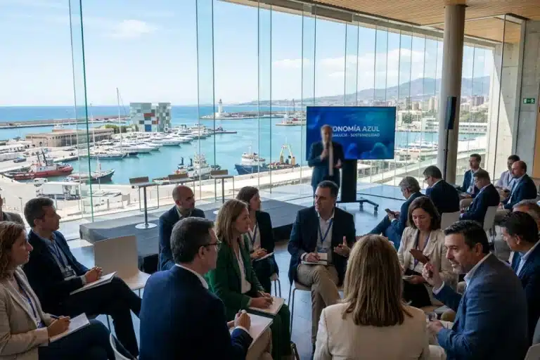 Millo aborda el desarrollo de la economía azul en Andalucía